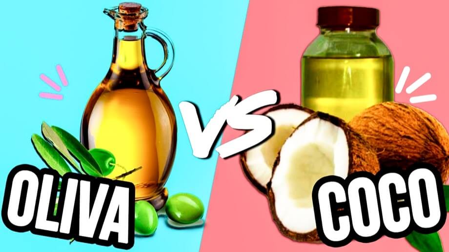 Aceite de Coco VS Aceite de Oliva
